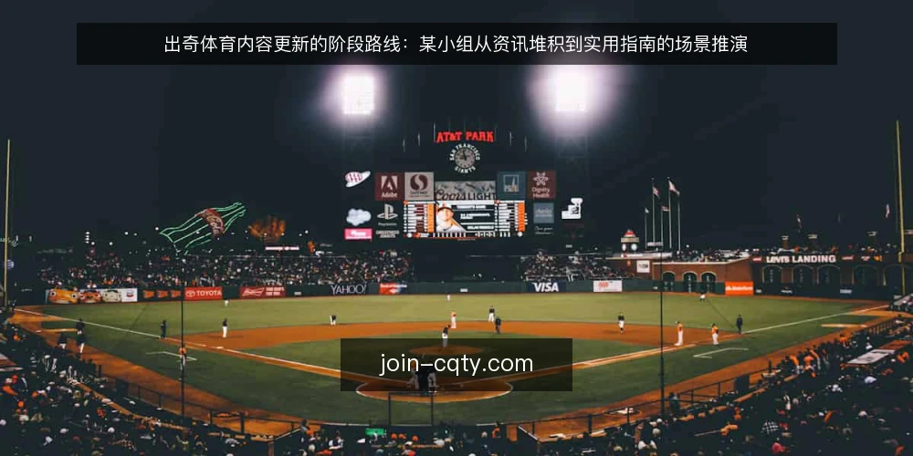 出奇体育内容更新的阶段路线：某小组从资讯堆积到实用指南的场景推演 — 基线盘点：先看清资讯与实用指南的现状 配图